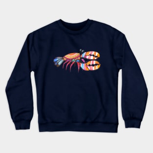 crustacean with vivid colors in itself Crewneck Sweatshirt